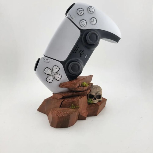 PS5 controller stand rock-shaped made to order