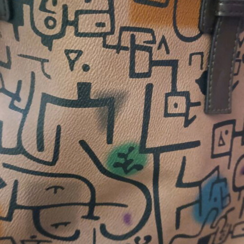 KEM bag like new, black and brown