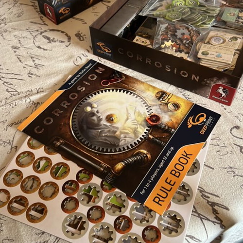 Corrosion board game like new