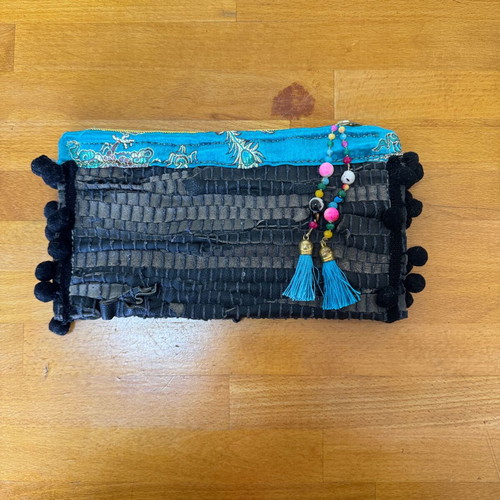 Kooreloo Handmade Tweed Clutch New 24x13cm