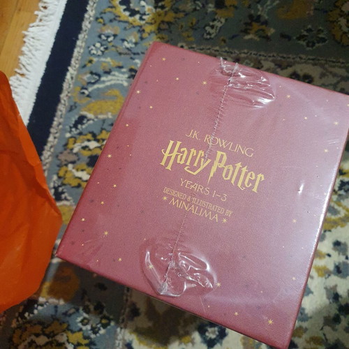 Harry Potter 3 Books MinaLima Edition sealed, new