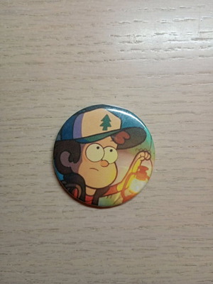 Gravity Falls pin used