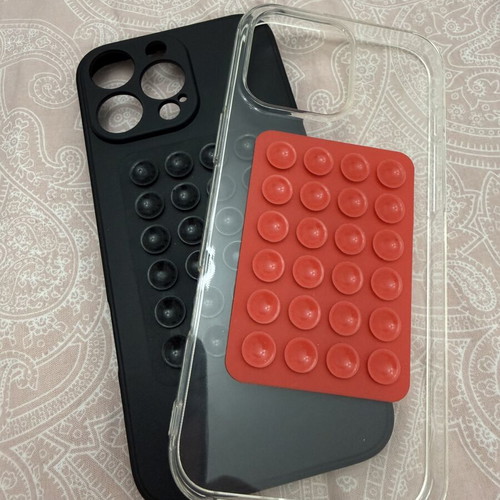 Silicone Cases with Suction Cups for iPhone 16 Pro Max new