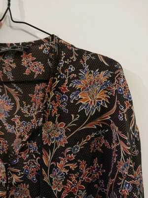 Zara top like new, multicolored, size S