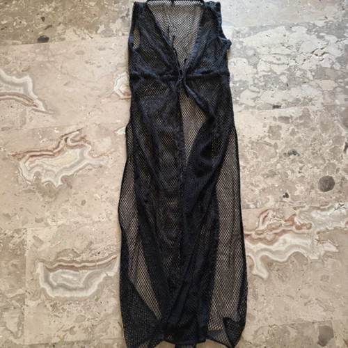 Med beach net like new, black, size S