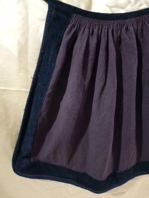 Traditional costume apron