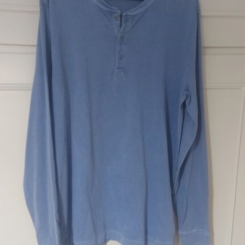 GAP long-sleeve men's shirt size M like new turquoise
