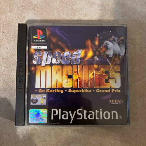 Speed Machines PlayStation 1 English used, complete