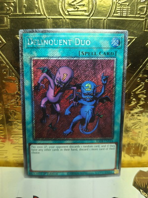 Delinquent Duo Yu-Gi-Oh! card