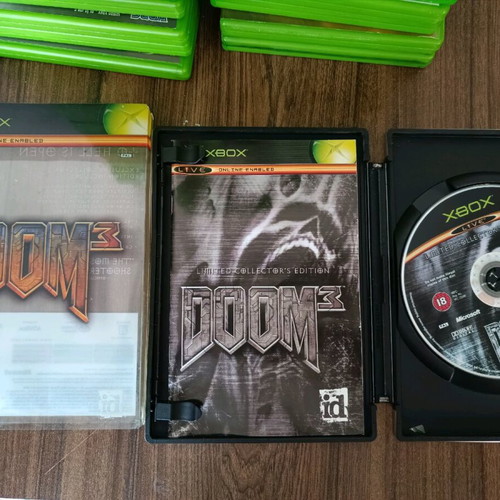 Doom 3 Collectors Edition Steelbook used for OG Xbox