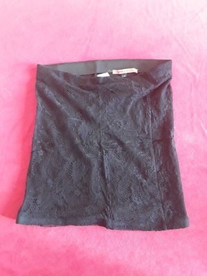 Embroidery skirt Bershka L