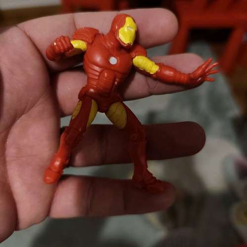 Buggy Miles Morales and Ironman figure used