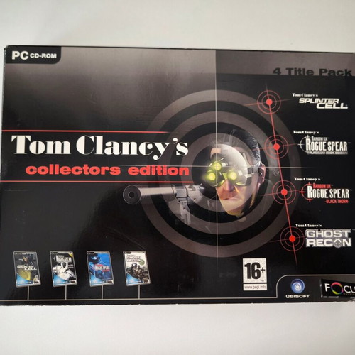 Tom Clancy's Collector’s Edition 4 Title Pack PC game used