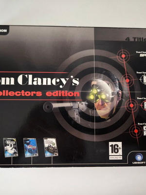 Tom Clancy's Collector’s Edition 4 Title Pack PC game used