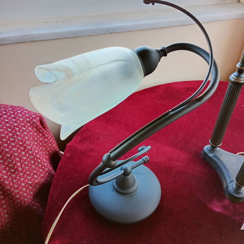 Table lamp like new, height 0.40 m
