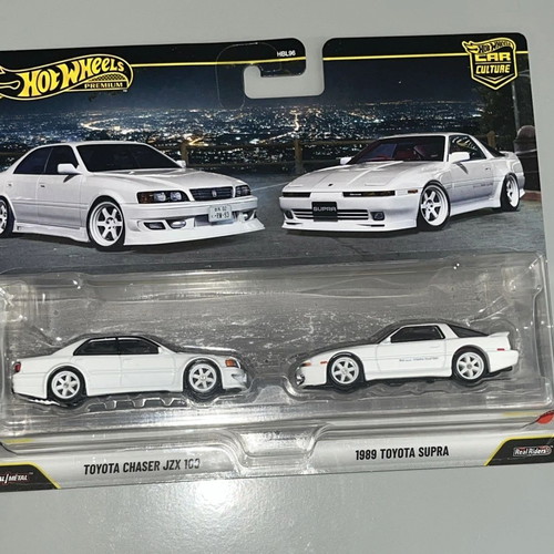 Hot Wheels 2026 Car Culture Premium 2-pack, Toyota Chaser JZX100 & 1989 Toyota Supra