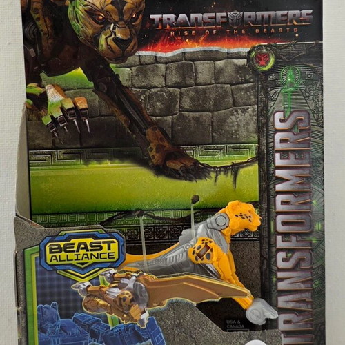 Transformers Rise of The Beasts Beast Alliance Cheetor figure 6cm