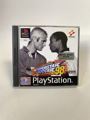 International Superstar Soccer 98 с Metal Gear Solid Demo PlayStation 1 PS1 като нов