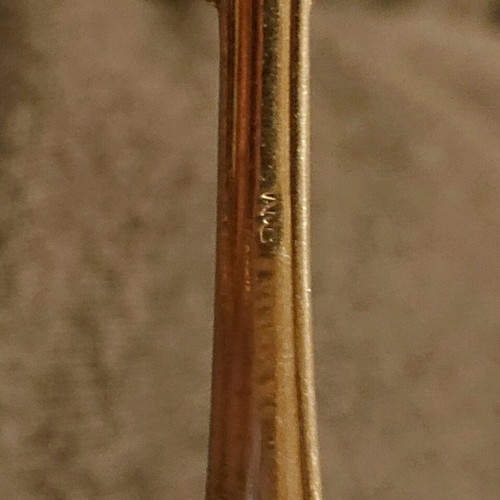 Vintage utensils used with markings