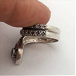  Ασημενιο δαχτυλιδι με τυρκουαζ vintage
