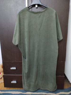 Χακί κοντομάνικη μπλούζα μεταχειρισμένη, μέγεθος L