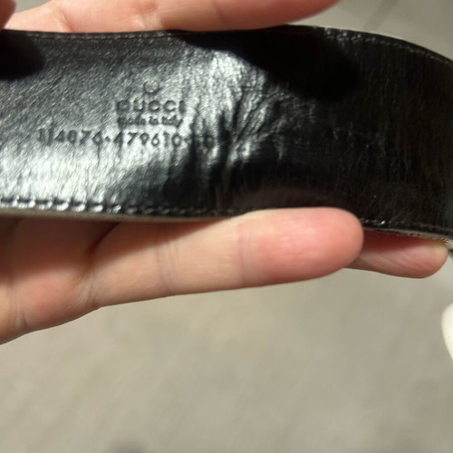 Gucci belt used, size 95, blue, white and red