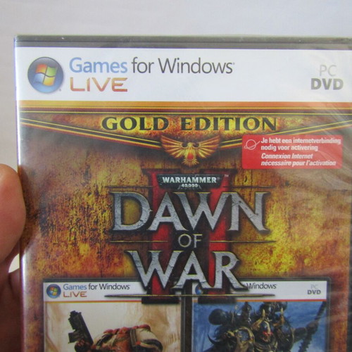 Warhammer 40k Dawn of War II Gold Edition PC DVD ROM new