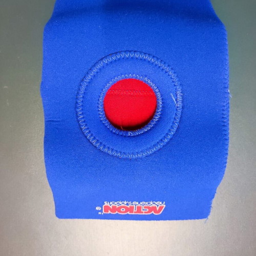 Knee brace with velcro size M Action 8263 new