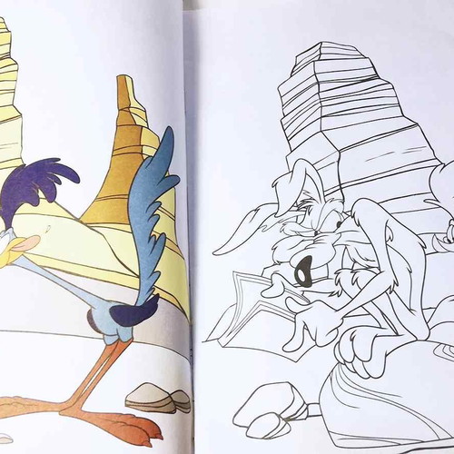 Looney Tunes coloring book like new