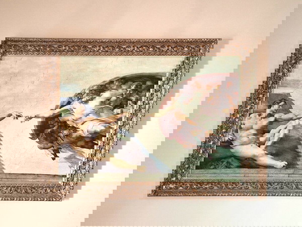 Πίνακας Ζωγραφικής - Creation of Adam