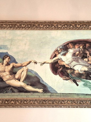 Πίνακας Ζωγραφικής - Creation of Adam