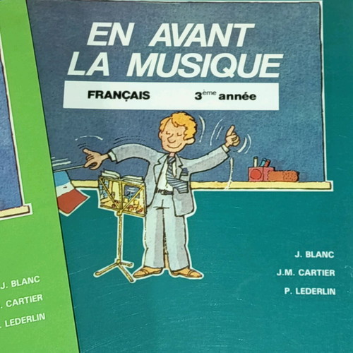 En Avant La Musique series 1,2,3 French learning books new