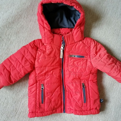 Babyface warm jacket with hood for 4-7 months like new