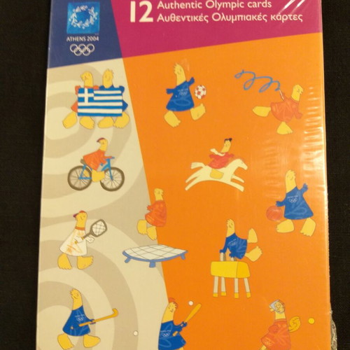 Олимпийски игри 2004-12 автентични олимпийски карти нови