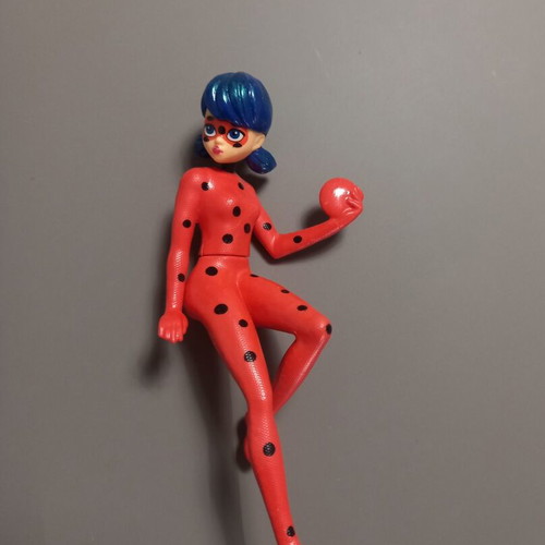 Ladygug figure 12cm like new from large Kinder Sorpresa Maxi eggs