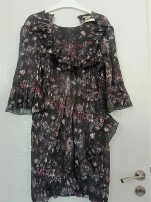 H&M Dress new, size S, gray and pink