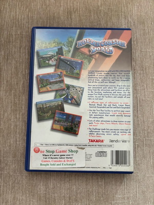 Rollercoaster World PlayStation 2 used PAL