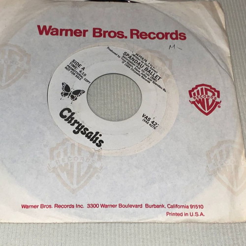 Spandau Ballet Only When You Leave 7" promo record new, vinyl