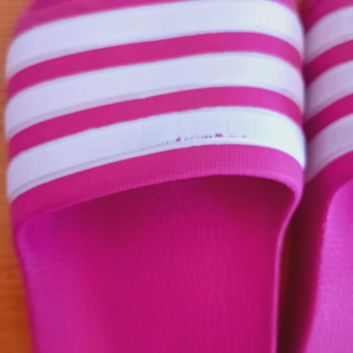 Adidas Adilette Aqua slides used, pink, size 31