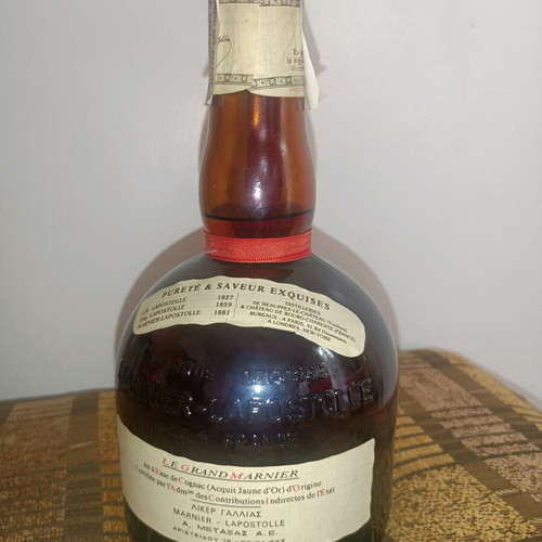 Grand Marnier liqueur 0.700ml sealed like new