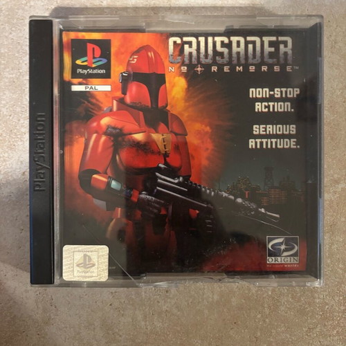 Crusader No Remorse PlayStation 1 used English version