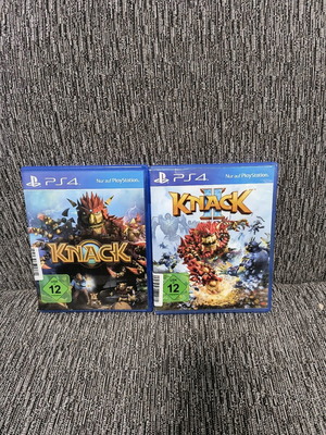 Knack and Knack 2 PS4 used, set of 2