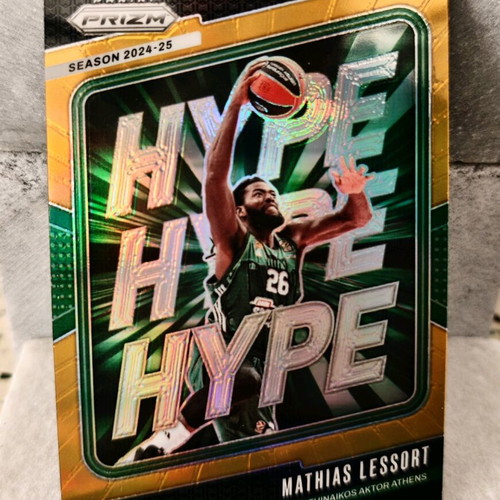 Matthias LESSORT hype hype hype Gold /10 Panini Prizm 2024 new