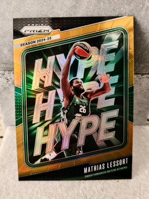 Matthias LESSORT hype hype hype Gold /10 Panini Prizm 2024 new