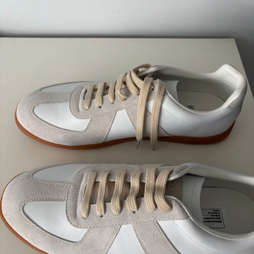 Maison Margiela Gats shoes size 45 new white and gray elegant