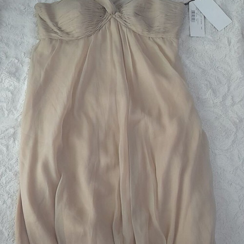 Anna Riska beige nude dress new, size M