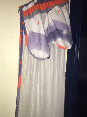 Mosquito net for baby crib used with support