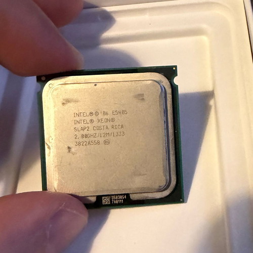 Intel Xeon E5405 2.0GHz processor used