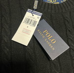 Polo Ralph Lauren sweater new, size S, black with red