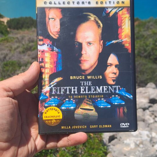 Το πέμπτο στοιχείο DVD μεταχειρισμένο, δράσης περιπέτεια θρίλερ με υπότιτλους